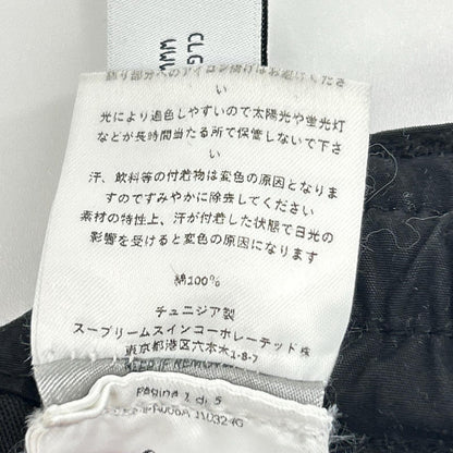 C.P.COMPANY シーピーカンパニー 19CMPA066A　25AW ブラック CARGO PT IN MICROPEPS PEACHED ボトムス