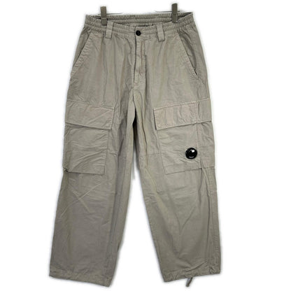 C.P.COMPANY シーピーカンパニー 19CMPA066A ベージュ CARGO PT IN MICROPEPS PEACHED ボトムス