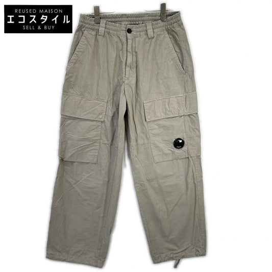 C.P. Company 19CMPA066A Beige CARGO PT IN MICROPEPS PEACHED Bottoms