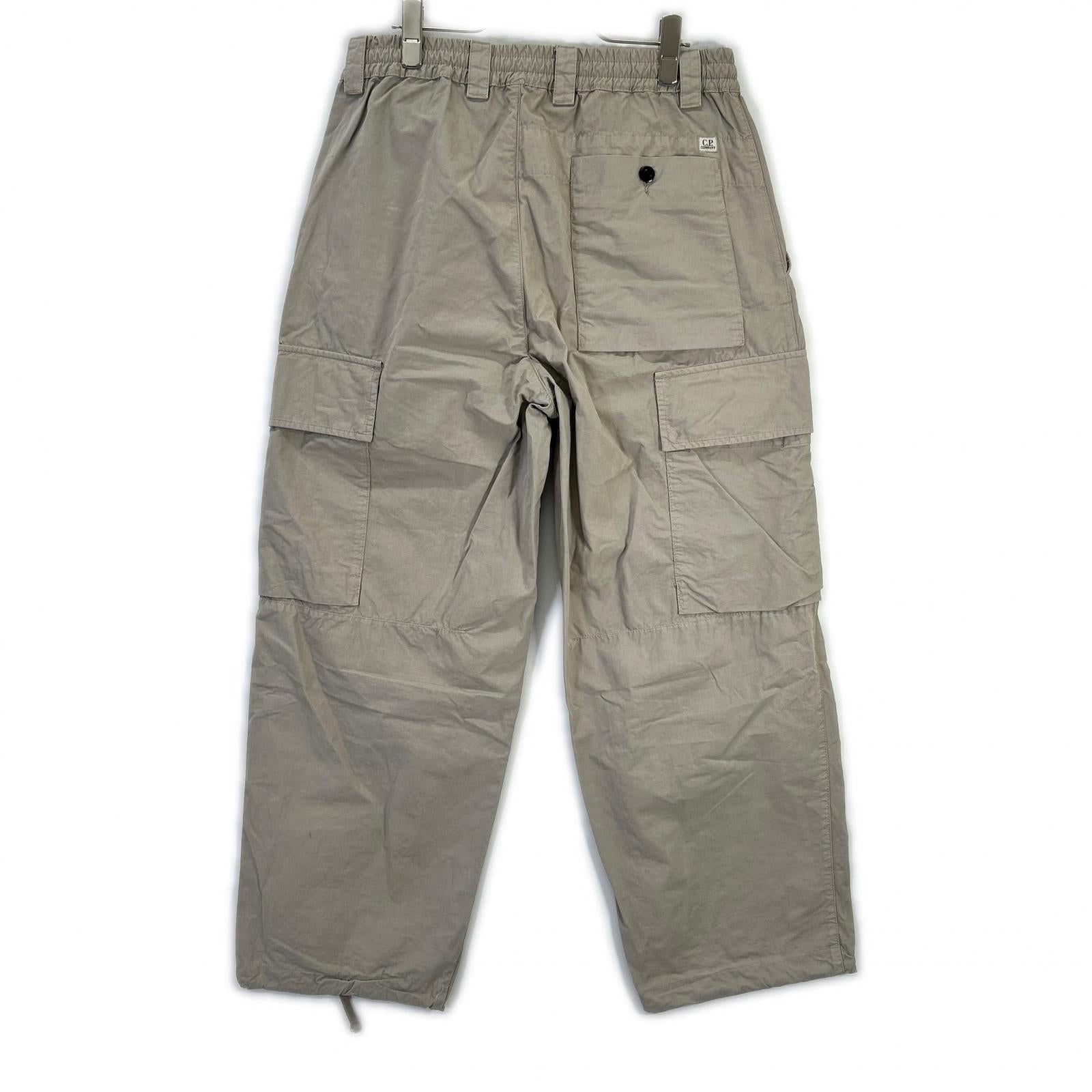C.P.COMPANY シーピーカンパニー 19CMPA066A ベージュ CARGO PT IN MICROPEPS PEACHED ボトムス