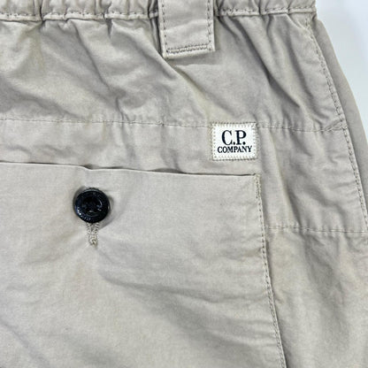 C.P.COMPANY シーピーカンパニー 19CMPA066A ベージュ CARGO PT IN MICROPEPS PEACHED ボトムス