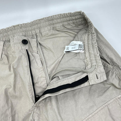 C.P.COMPANY シーピーカンパニー 19CMPA066A ベージュ CARGO PT IN MICROPEPS PEACHED ボトムス
