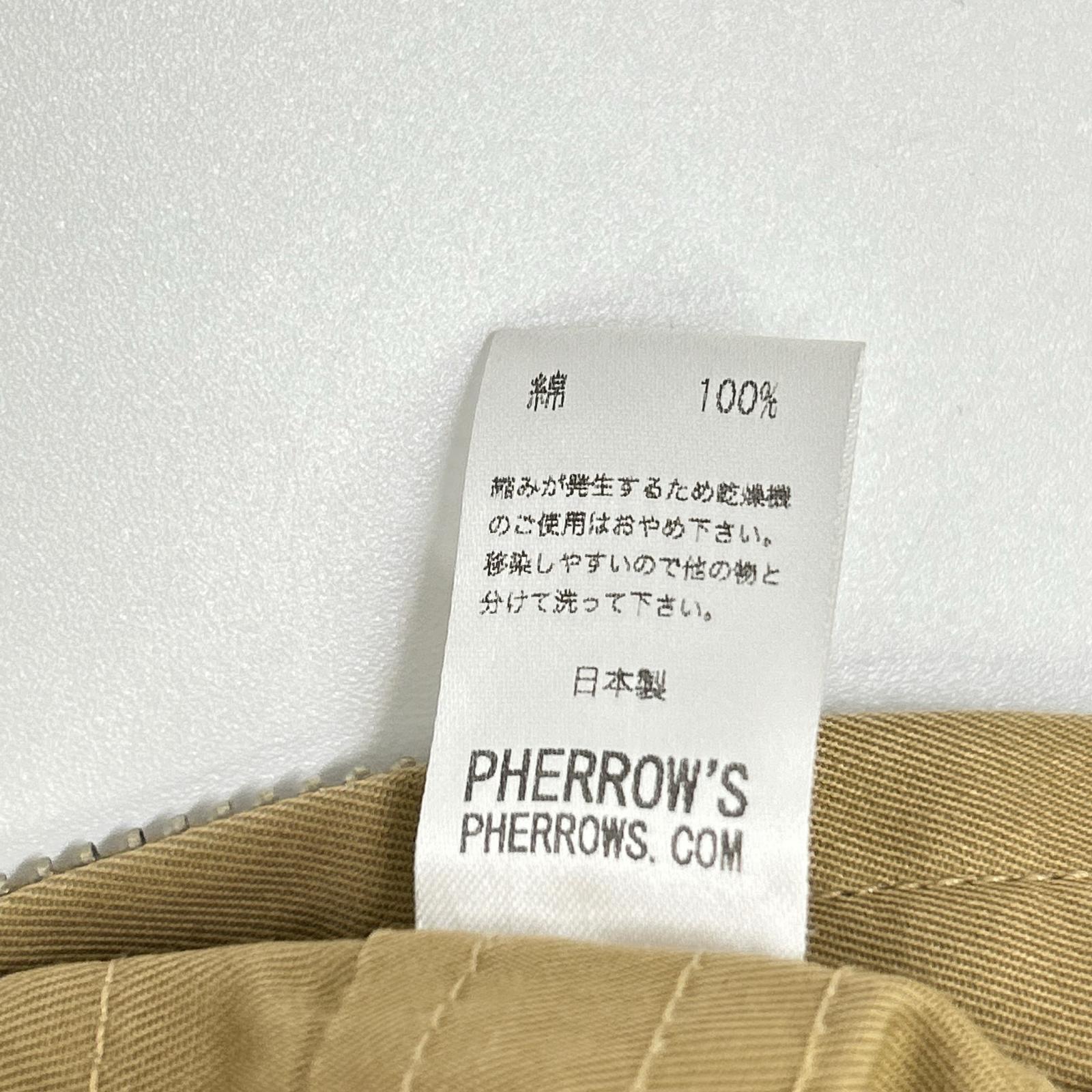 Pherrow's フェローズ 25S-M-421A-Deco ベージュ U.S.NAVY サマーフライトジャケット ジャケット