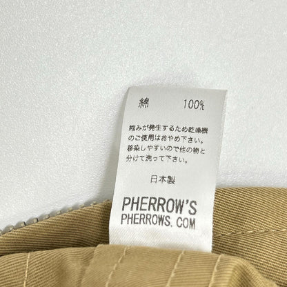 Pherrow's フェローズ 25S-M-421A-Deco ベージュ U.S.NAVY サマーフライトジャケット ジャケット
