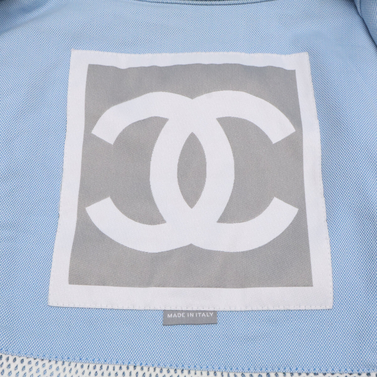 CHANEL シャネル 【国内正規】P19432V11329 スポーツライン コットン ジップアップ ベスト