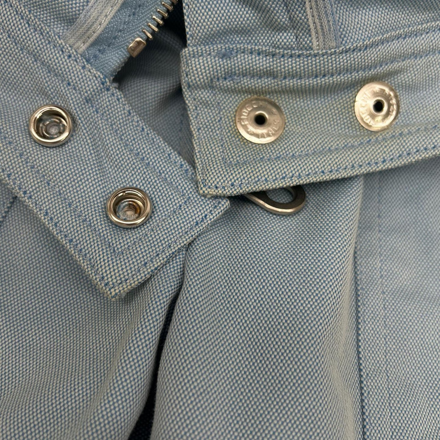CHANEL シャネル P19677V11329 02年製 スポーツライン ブルー コットン パンツ ボトムス