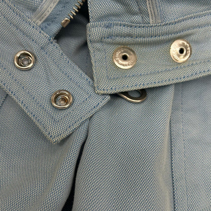 CHANEL シャネル P19677V11329 02年製 スポーツライン ブルー コットン パンツ ボトムス