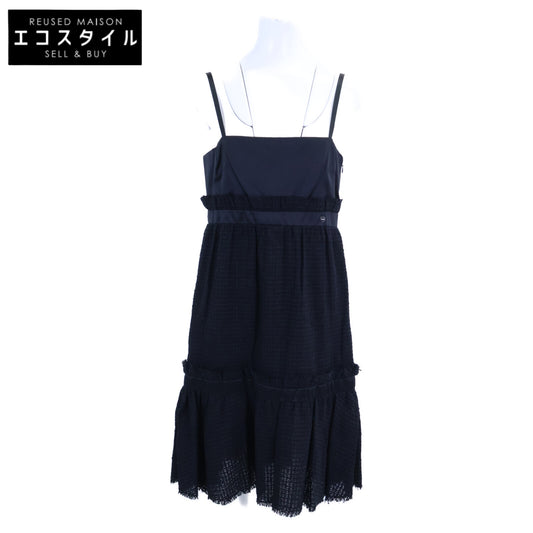 CHANEL シャネル 【美品】09P P34952W04272 ツイード キャミソール ワンピース