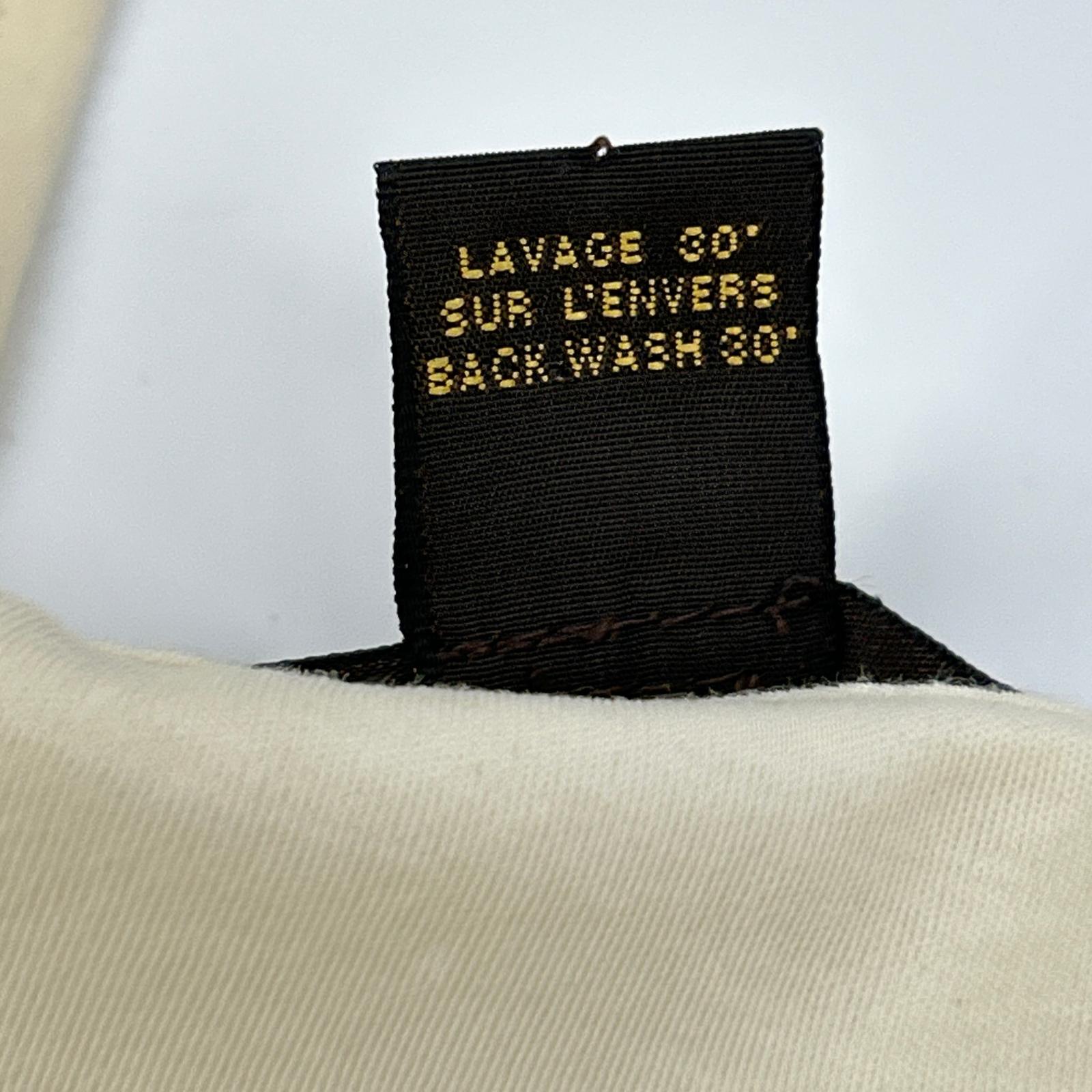 LOUIS VUITTON Ivory Ribbon Cotton Short-Sleeve Top