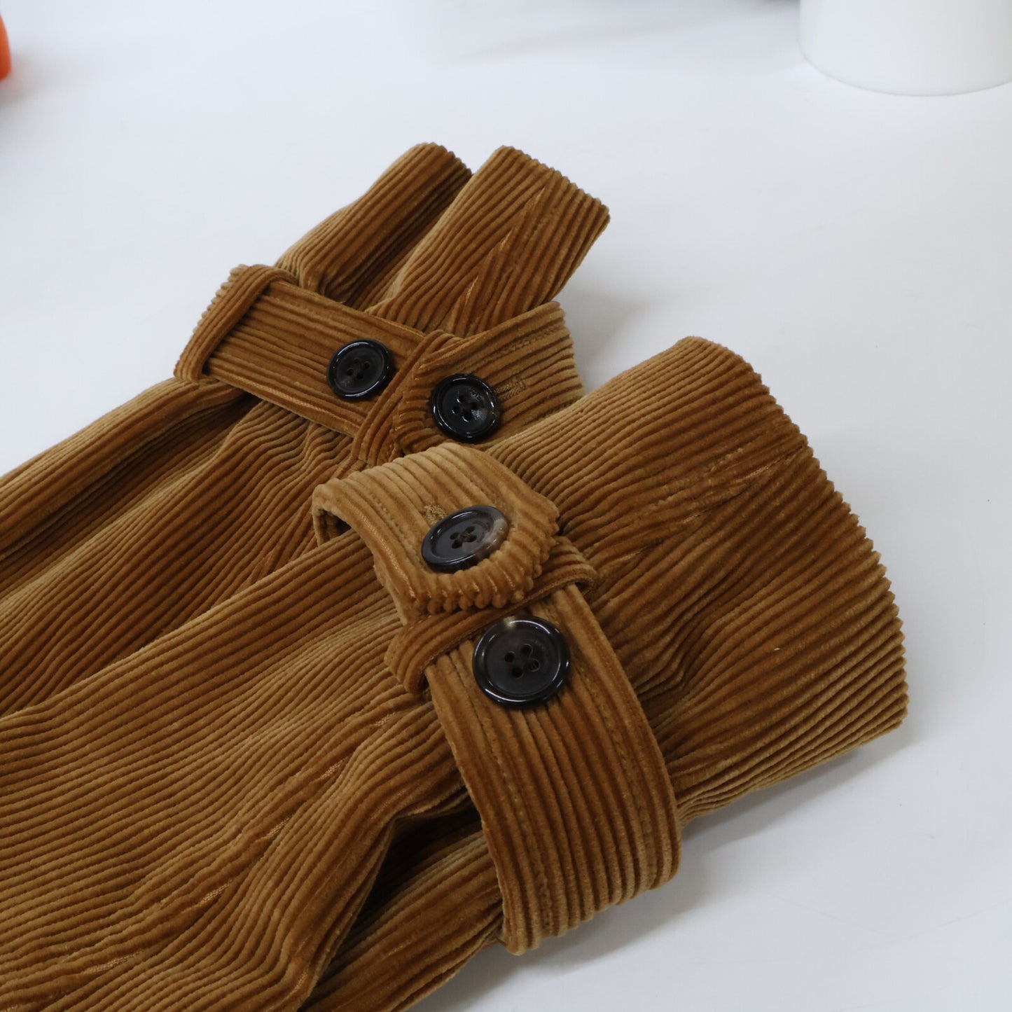 SAINT LAURENT PARIS サンローランパリ 【国内正規】507530 コーデュロイ トレンチ コート