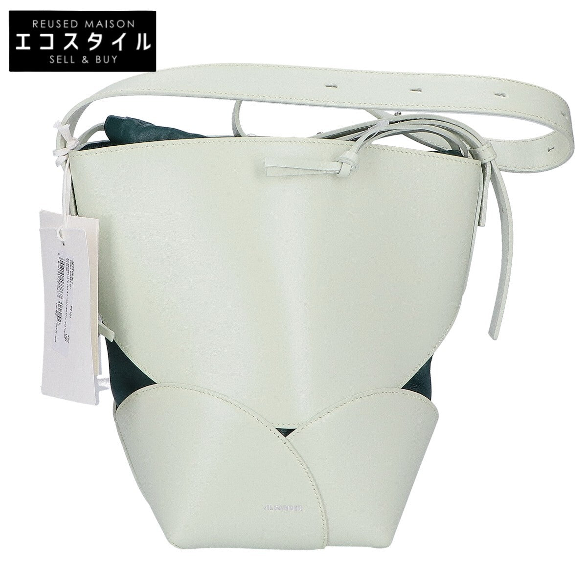 JILSANDER ジルサンダー 新品同様 J07ZH0051 CURVE BUCKET SM バケットバッグ ショルダーバッグ