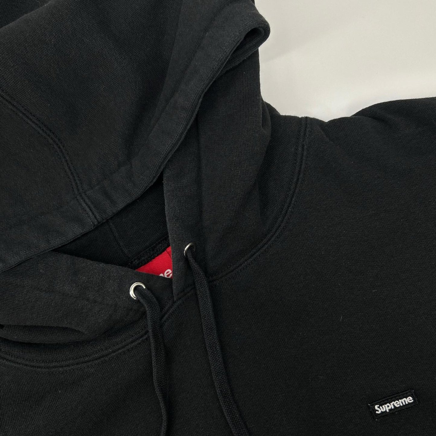 Supreme シュプリーム ブラック Small Box Hooded Sweatshirt トップス