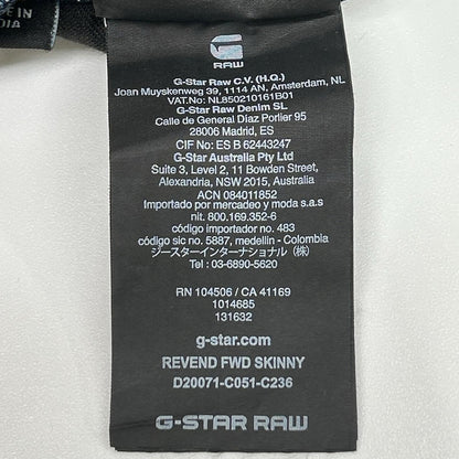 G-STAR RAW ジースターロゥ インディゴ Revend FWD Skinny Jeans デニムパンツ ボトムス