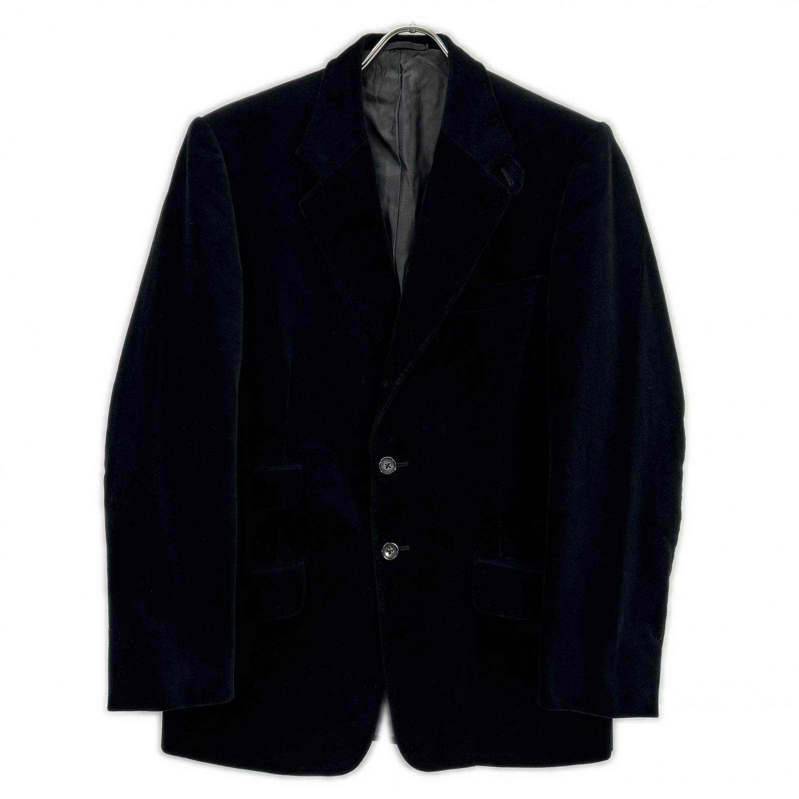JIL SANDER ジルサンダー ブラック ベロア生地 TAILOR MADE 3Bテーラードジャケット ジャケット