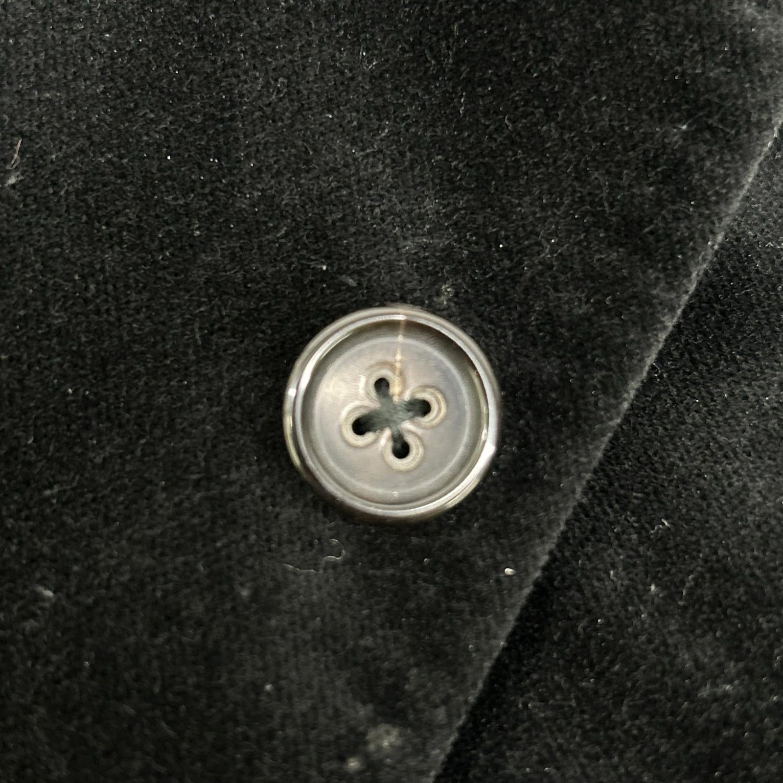 JIL SANDER ジルサンダー ブラック ベロア生地 TAILOR MADE 3Bテーラードジャケット ジャケット