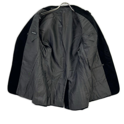 JIL SANDER ジルサンダー ブラック ベロア生地 TAILOR MADE 3Bテーラードジャケット ジャケット