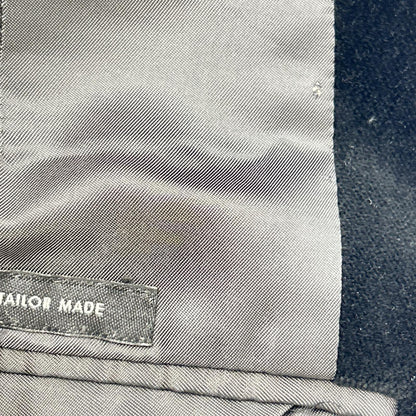 JIL SANDER ジルサンダー ブラック ベロア生地 TAILOR MADE 3Bテーラードジャケット ジャケット