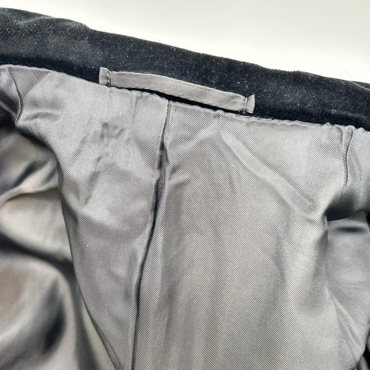 JILSANDER ジルサンダー ブラック ベロア生地 TAILOR MADE 3Bテーラードジャケット ジャケット