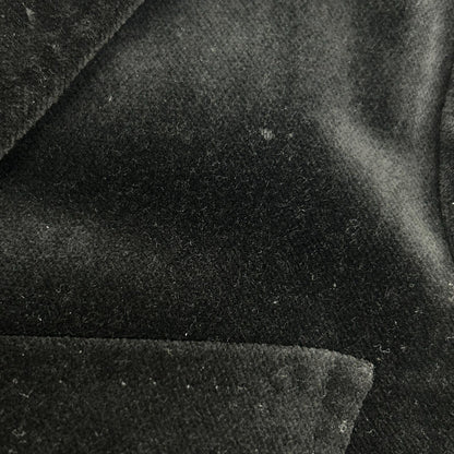 JILSANDER ジルサンダー ブラック ベロア生地 TAILOR MADE 3Bテーラードジャケット ジャケット