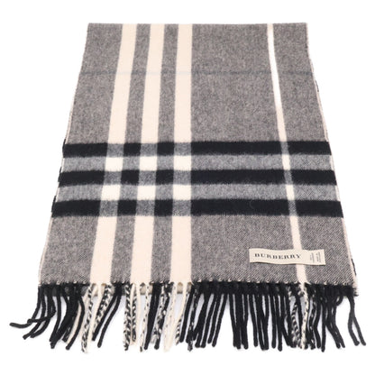 BURBERRY バーバリー 【美品】3309800/62Q クラシックチェック カシミヤ マフラー