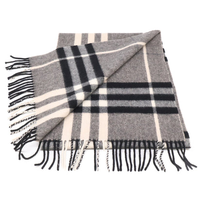 BURBERRY バーバリー 【美品】3309800/62Q クラシックチェック カシミヤ マフラー