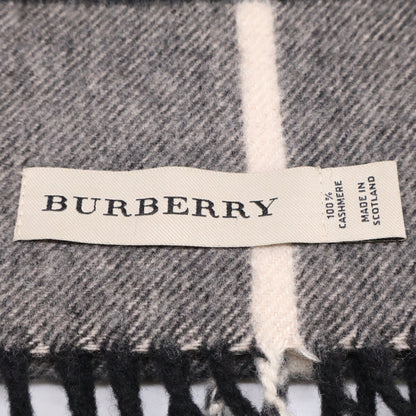 BURBERRY バーバリー 【美品】3309800/62Q クラシックチェック カシミヤ マフラー