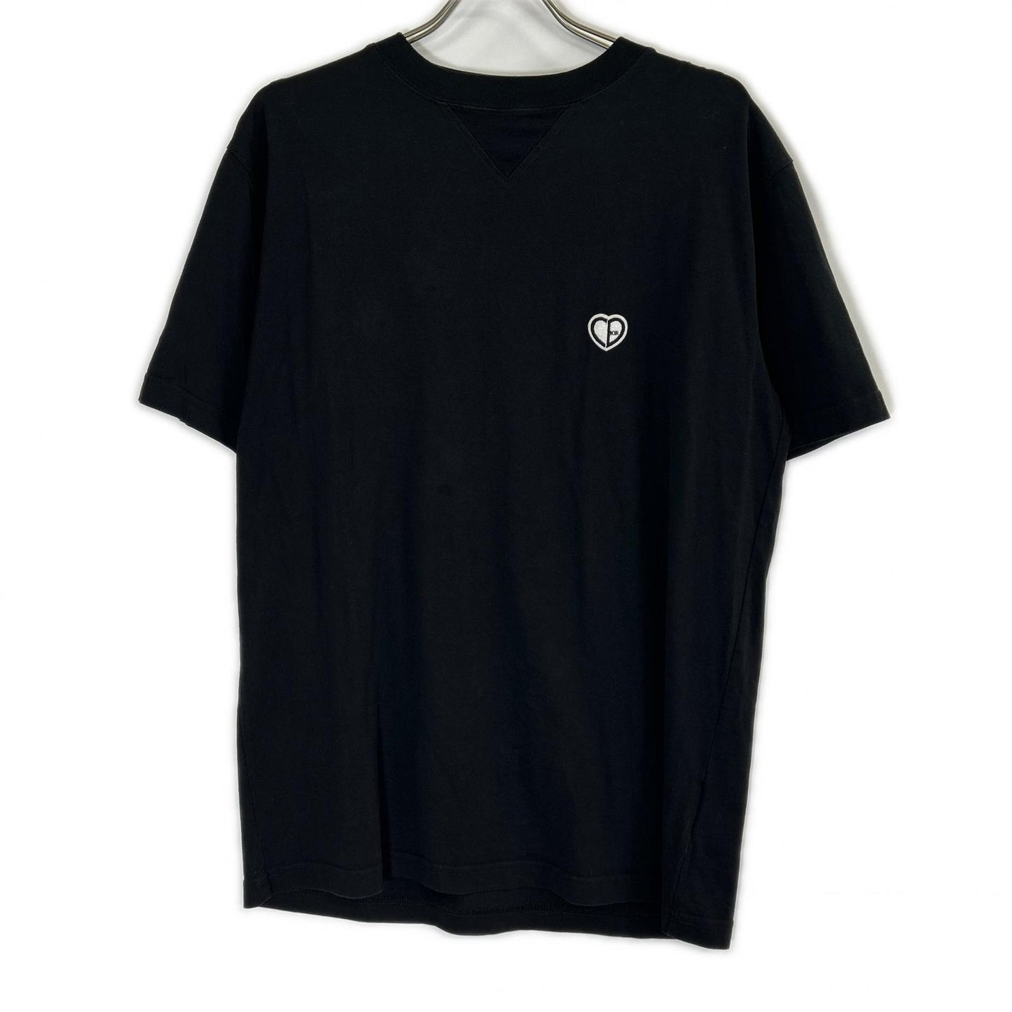 DIOR ディオール 213J685A0677 22SS ブラック CCD Heart ワッペン Tシャツ トップス