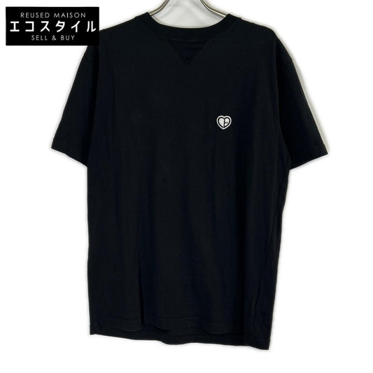 DIOR ディオール 213J685A0677 22SS ブラック CCD Heart ワッペン Tシャツ トップス