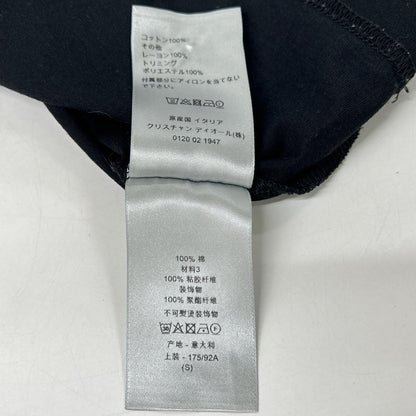DIOR ディオール 213J685A0677 22SS ブラック CCD Heart ワッペン Tシャツ トップス