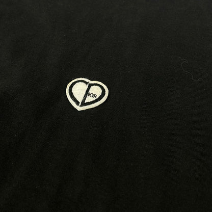 DIOR ディオール 213J685A0677 22SS ブラック CCD Heart ワッペン Tシャツ トップス
