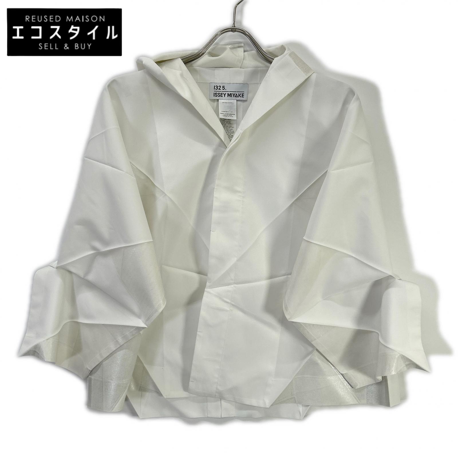 132 5. ISSEY MIYAKE 132 5. ISSEY MIYAKE IL38FD011 ホワイト 折り紙 ジャケット ジャケット