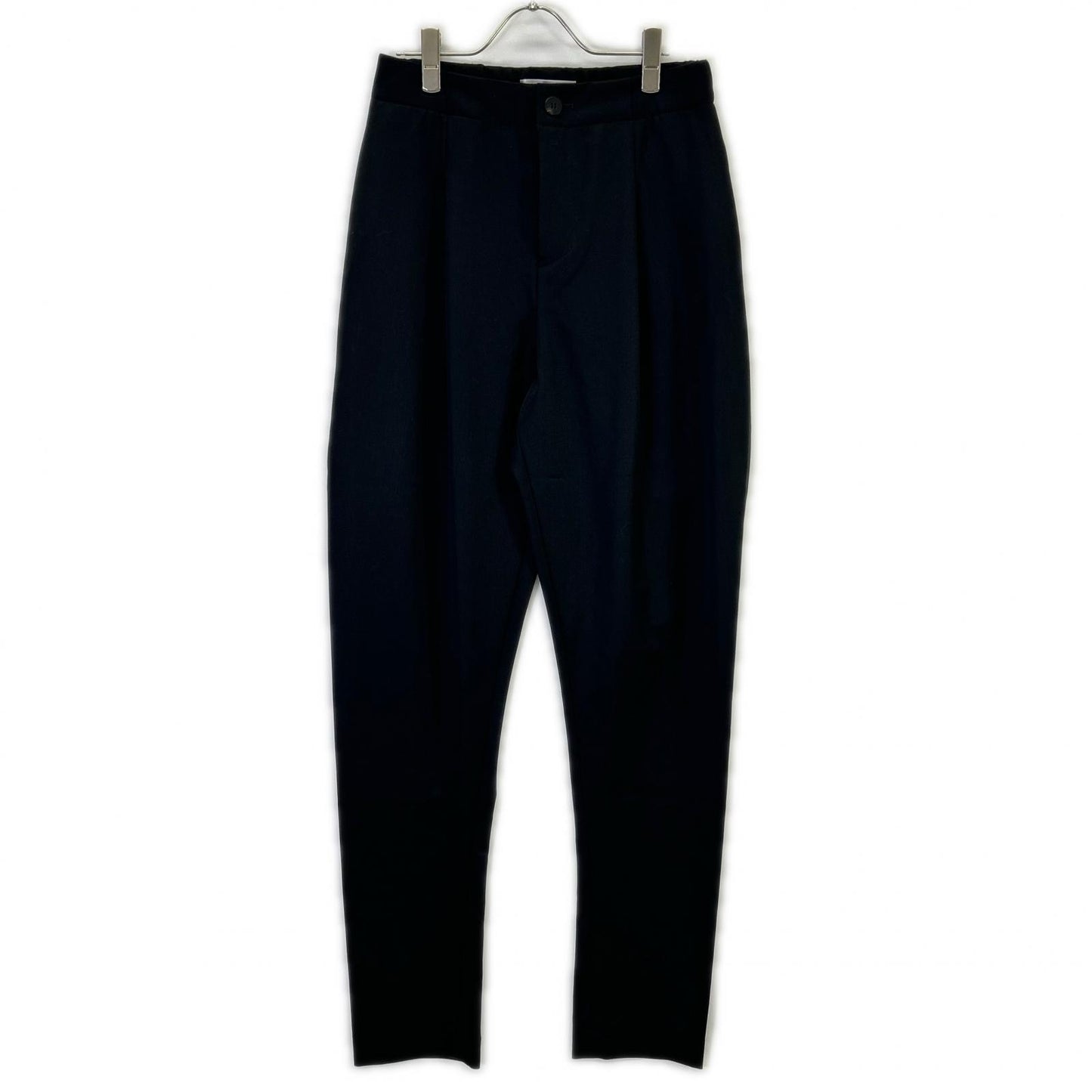 ISSEY MIYAKE イッセイミヤケ IL38FD011 ブラック ウール100 テーパードパンツ ボトムス
