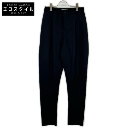 ISSEY MIYAKE イッセイミヤケ IL38FD011 ブラック ウール100 テーパードパンツ ボトムス