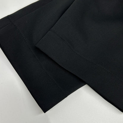 ISSEY MIYAKE イッセイミヤケ IL38FD011 ブラック ウール100 テーパードパンツ ボトムス