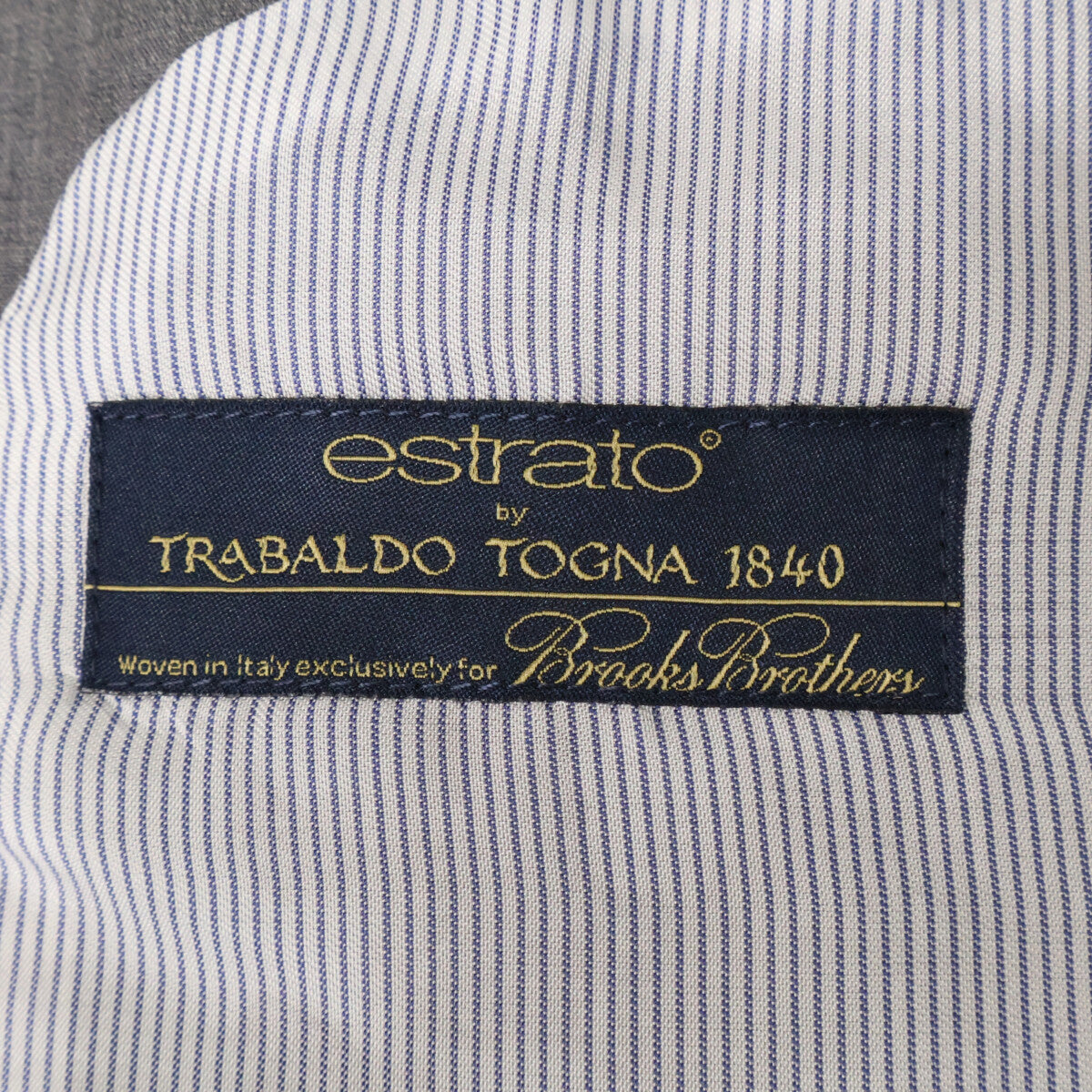 Brooks Brothers ブルックスブラザーズ 【国内正規】estrato TRABALDO TOGNA 1840 2Bテーラード ジャケット