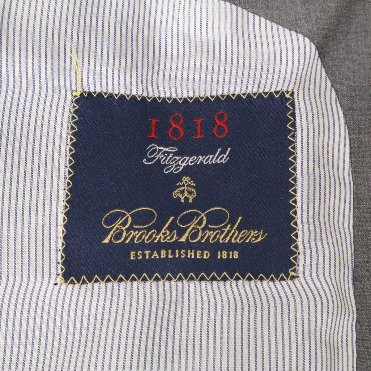 Brooks Brothers ブルックスブラザーズ 【美品/国内正規】estrato TRABALDO TOGNA 1840 2Bテーラードジャケット ジャケット