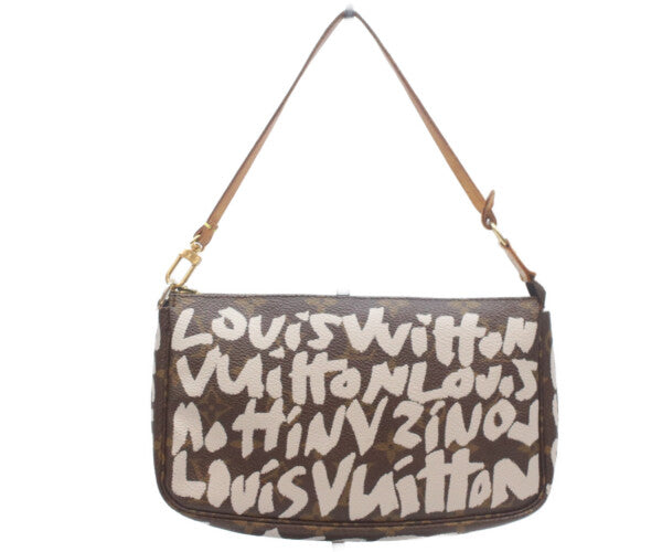 LOUIS VUITTON ルイヴィトン M92192 モノグラムグラフィティ ポシェットアクセソワール ハンドバッグ
