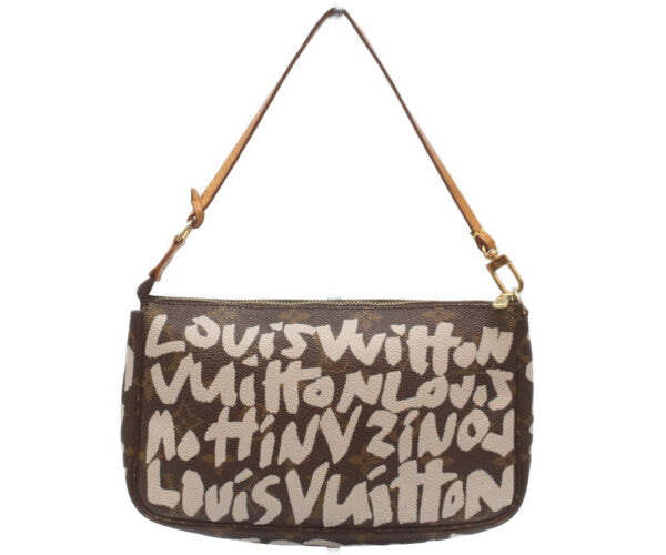 LOUIS VUITTON ルイヴィトン M92192 モノグラムグラフィティ ポシェットアクセソワール ハンドバッグ