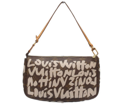 LOUIS VUITTON ルイヴィトン M92192 モノグラムグラフィティ ポシェットアクセソワール ハンドバッグ