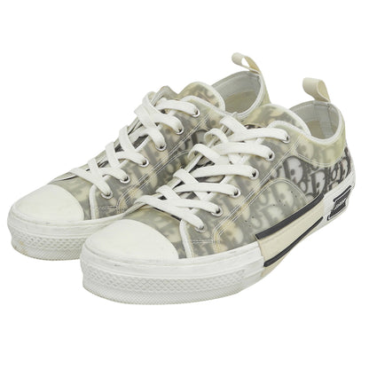 DIOR B23 League Low-Top Sneakers Men's White and Black 28cm Shoes