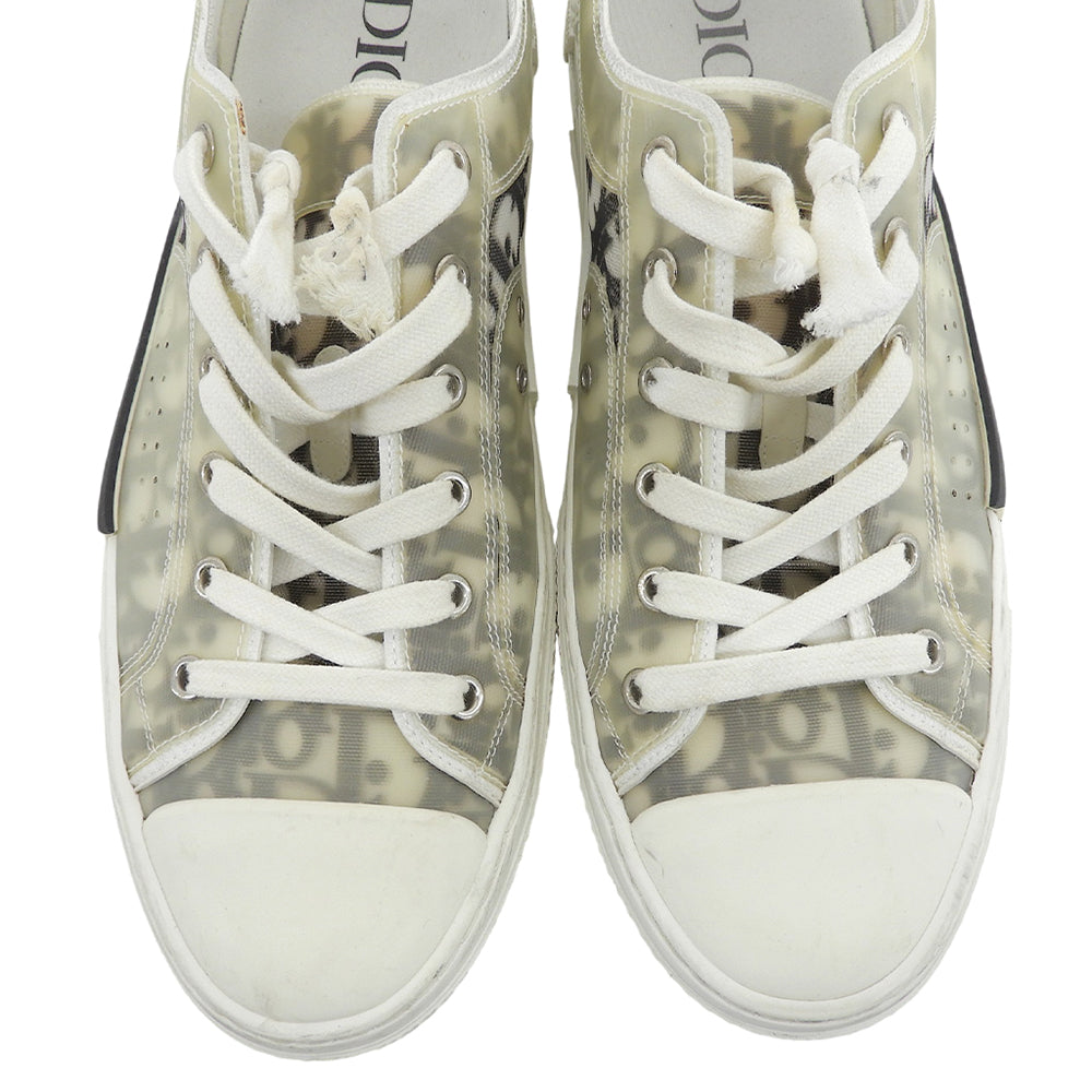 DIOR B23 League Low-Top Sneakers Men's White and Black 28cm Shoes