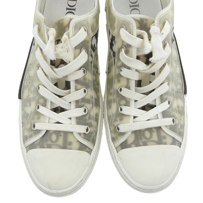 DIOR B23 League Low-Top Sneakers Men's White and Black 28cm Shoes