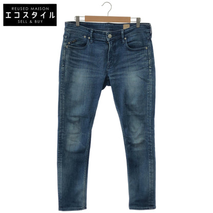 YANUK ヤヌーク 57201006 インディゴ ニール ウォッシュ加工 ストレッチ タイトスリム デニムパンツ ボトムス