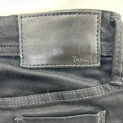 YANUK ヤヌーク 57243003 ブラック ニール ストレッチ タイトスリム デニムパンツ ボトムス