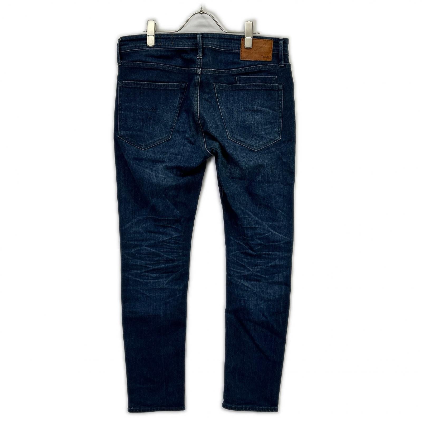 YANUK ヤヌーク 57223001 インディゴ ニール ストレッチ タイトスリム デニムパンツ ボトムス