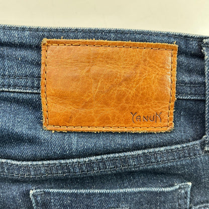 YANUK ヤヌーク 57223001 インディゴ ニール ストレッチ タイトスリム デニムパンツ ボトムス