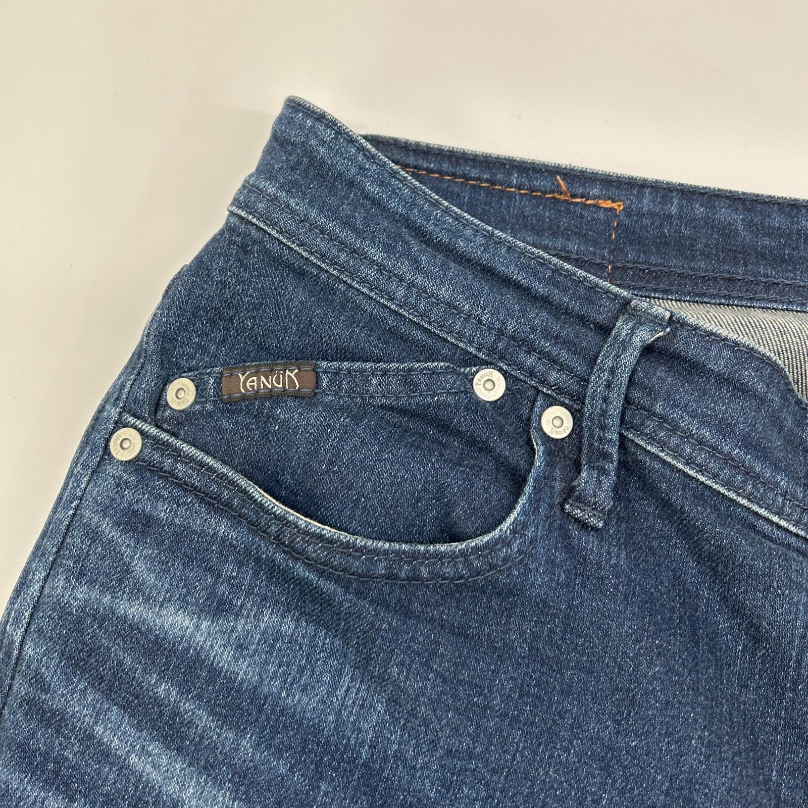 YANUK ヤヌーク 57223001 インディゴ ニール ストレッチ タイトスリム デニムパンツ ボトムス