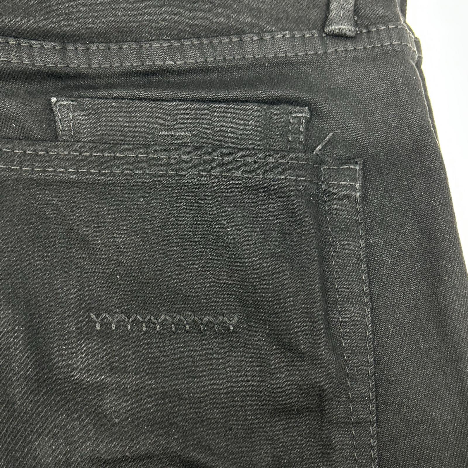 YANUK ヤヌーク 57243003 ブラックニール ストレッチ タイトスリム デニムパンツ ボトムス