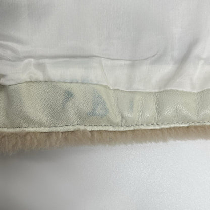 GELLI Gelli 【EFFE BEAMS】 Ivory Short Genuine Shearling Gilet Vest