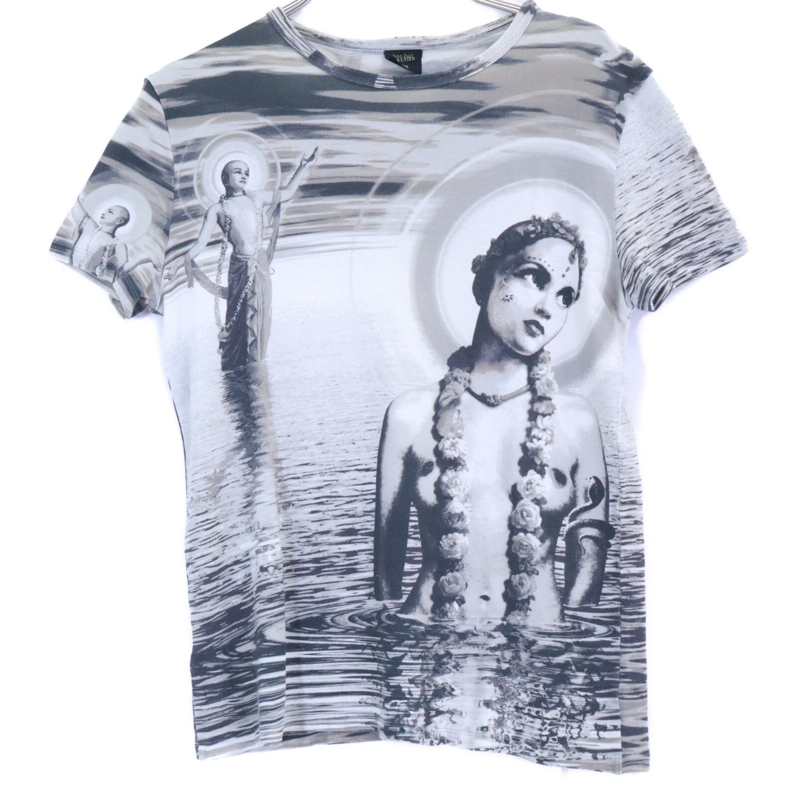 【SALE】 Jean Paul GAULTIER HOMME ジャンポールゴルチエオム archive Buddha アーカイブ ブッタ プリント　半袖Tシャツ トップス